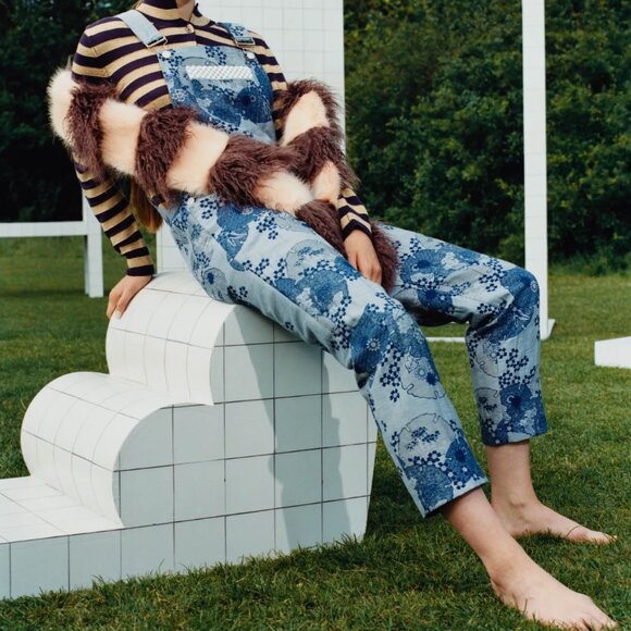 Shrimps UK - cottagecore spring jumpsuit - Picture 1 of 6